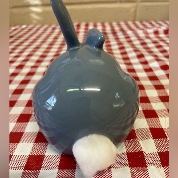 Easter Bunny Cotton-ball Holder - Picture 4 of 7